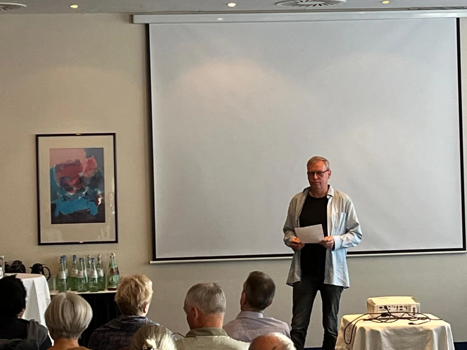 Roland Schweder hält Vortrag von Alpha Clevedon GmbH
